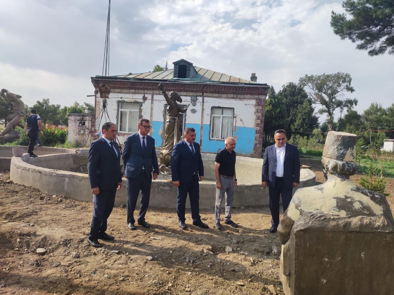 Goranboylular üçün yeni istirahət parkı salınır - FOTO