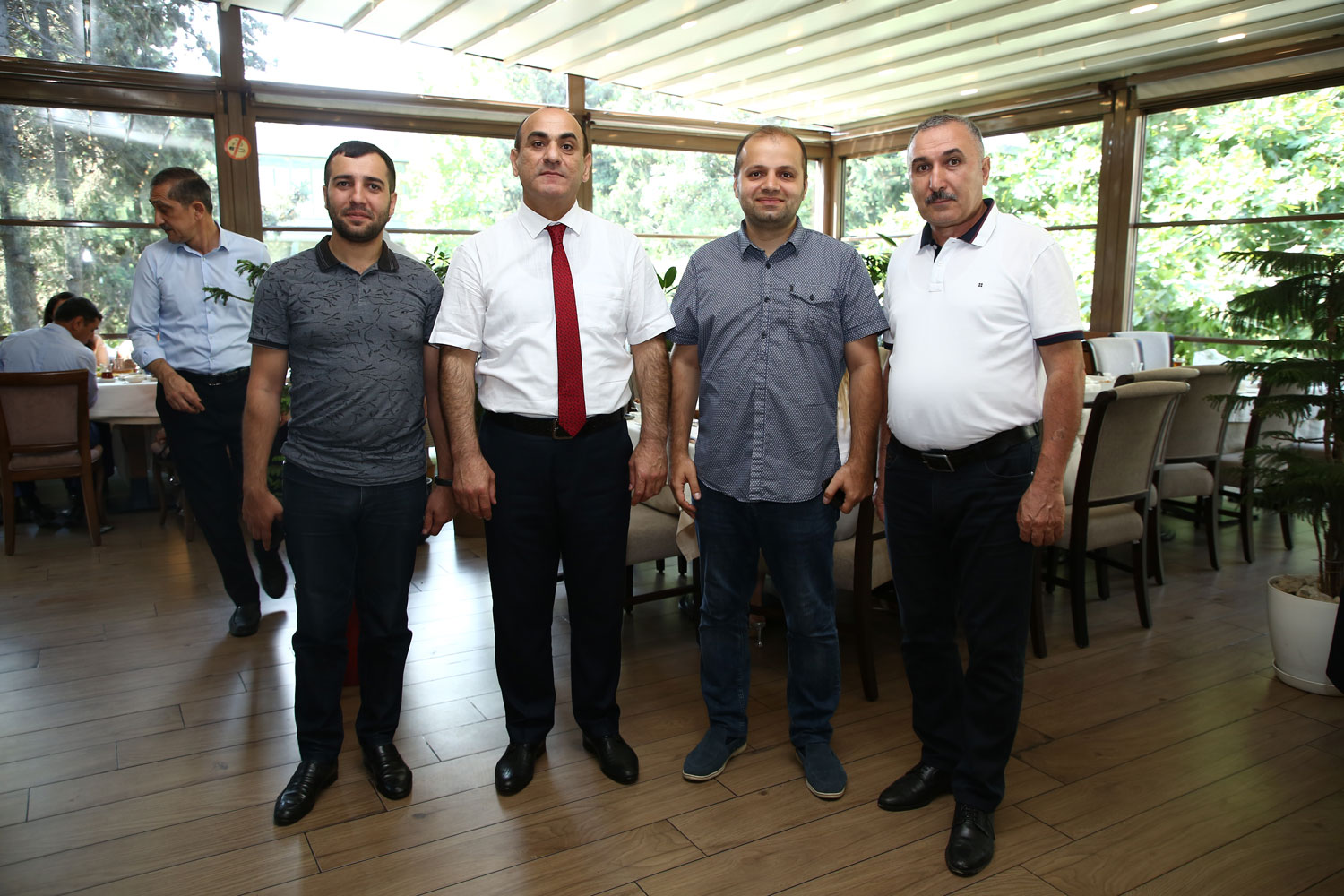 Media nümayəndələri ilə görüş - FOTOLAR