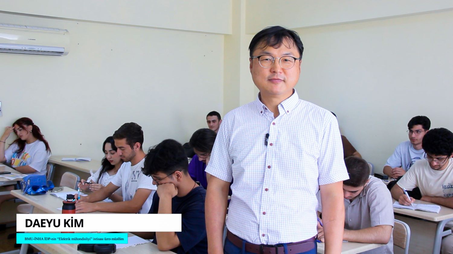 İNHA professoru: “İkili diplom proqramının tələbələri ölkəniz üçün böyük sərvətdir”