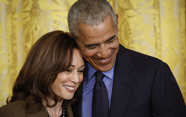 Kamala Harris Barak Obamaya təşəkkür etdi