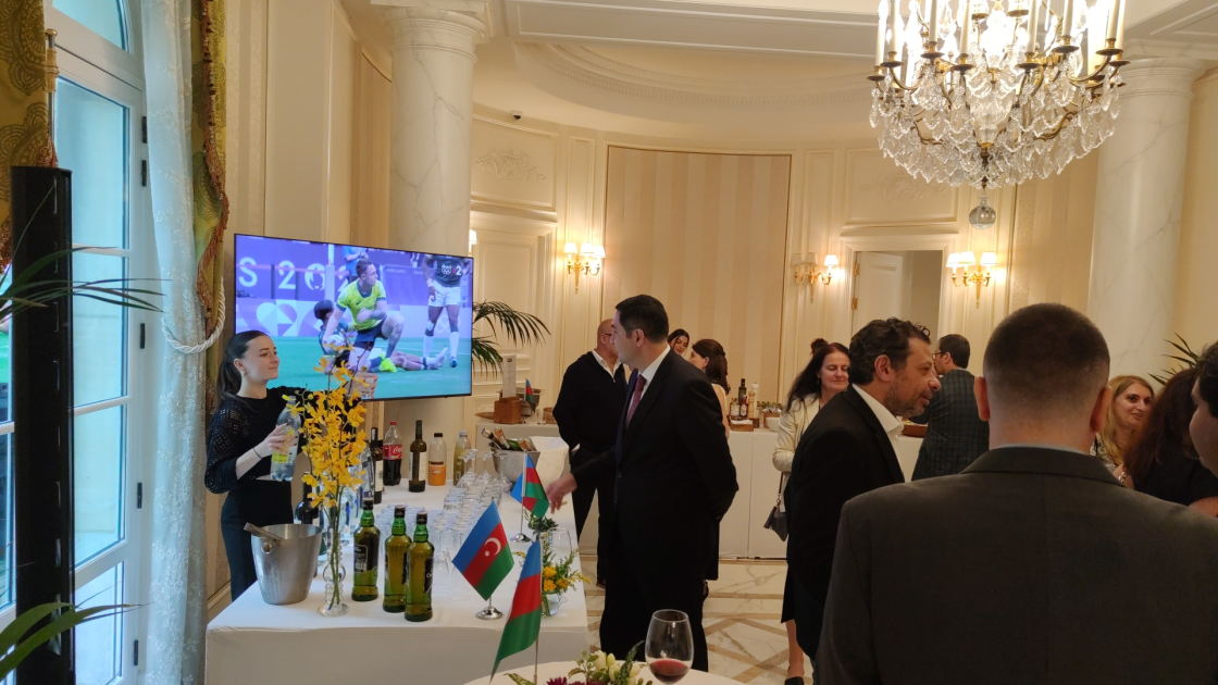 Parisdə “Azərbaycan Olimpiya Evi” açıldı