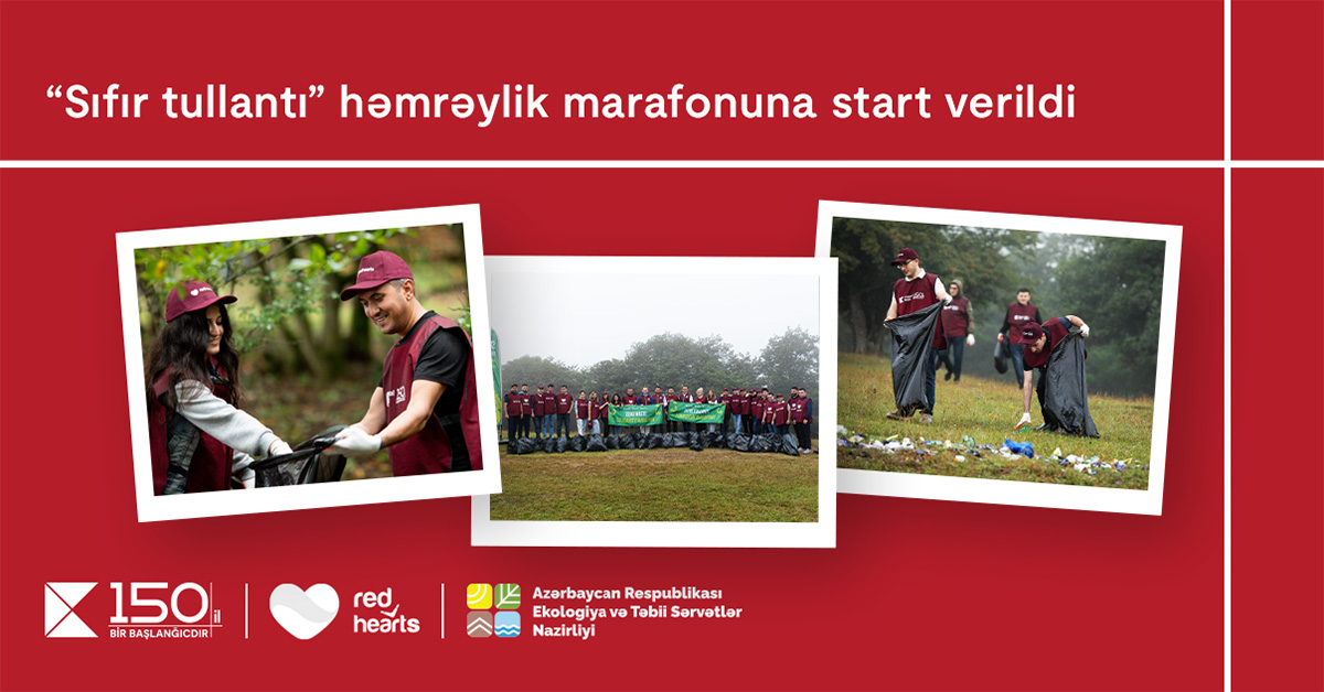 “Sıfır tullantı” həmrəylik marafonuna start verildi