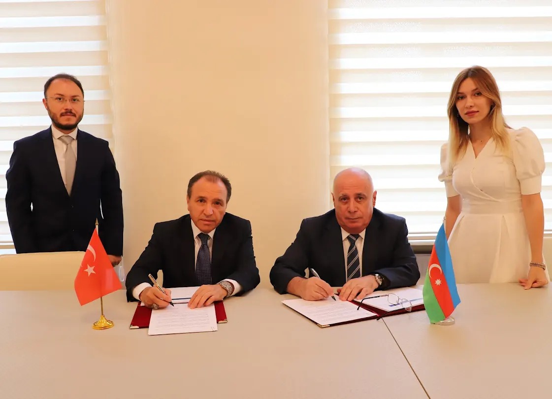Afyon Kocatəpə Universitetinin rektoru LDU-da olub - FOTO