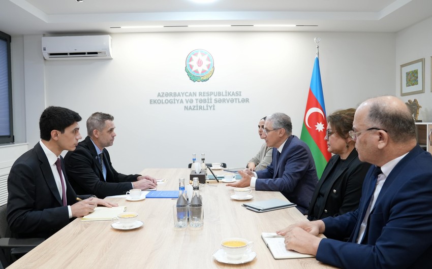Muxtar Babayev BMqT rəsmisi ilə COP29-a hazırlığı müzakirə edib