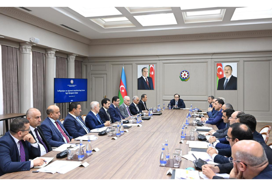 Hökumət infilyasiya ilə mübarizəni müzakirə etdi 
