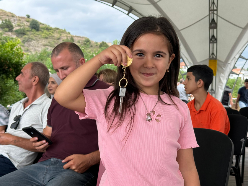 Laçına köçənlərə evlərin açarları təqdim olundu - FOTO