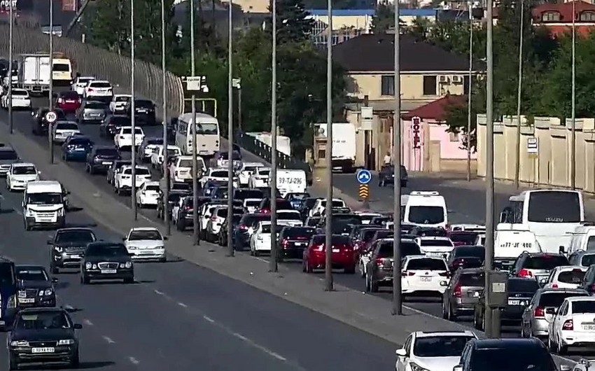 Bakının bu yollarında TIXAC var