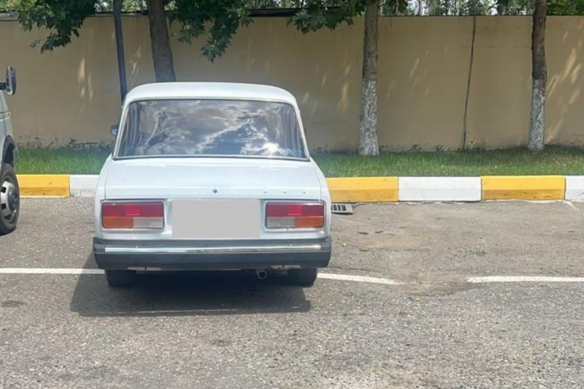 Natkotikin təsiri altında "07" sürdü, polis yaxaladı