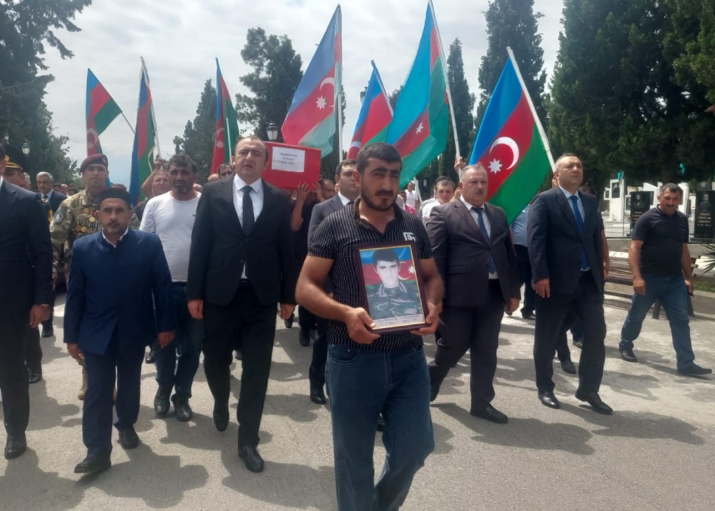 Birinci Qarabağ müharibəsinin şəhidi Surxay Məmmədov dəfn edildi
