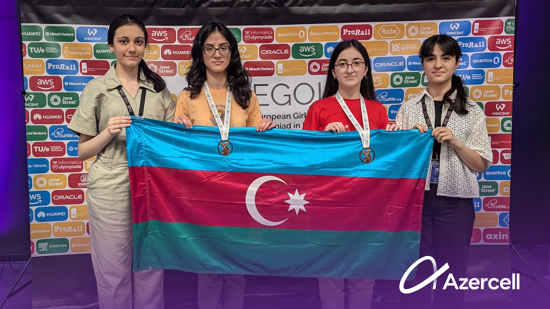 Məktəblilərimiz Avropa Qızlar İnformatika Olimpiadasında medal qazandılar