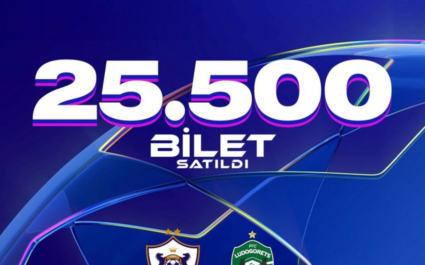 "Qarabağ"ın bugünkü oyununa 25 mindən çox bilet satılıb