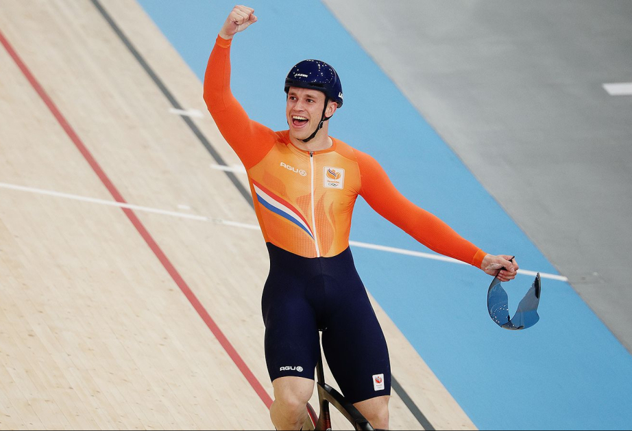 “Paris-2024”: Niderlandlı velosipedçi dünya rekordunu yenilədi