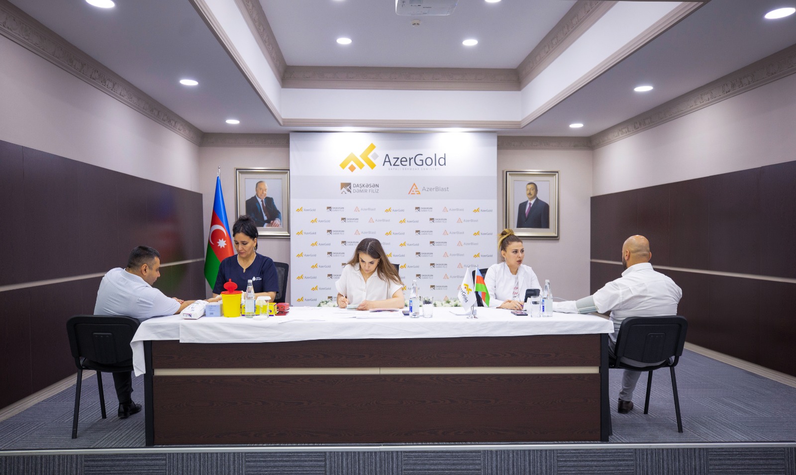 “AzerGold”da növbəti qanvermə aksiyası - FOTO