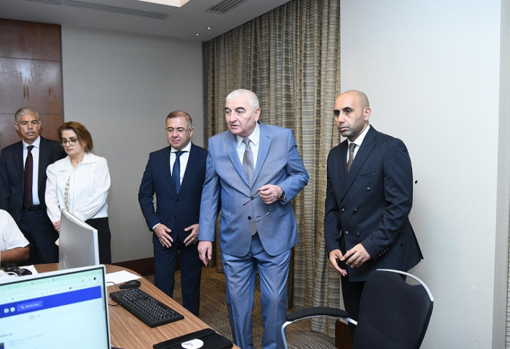 Məzahir Pənahov MSK-nın Müstəqil Media Mərkəzində 