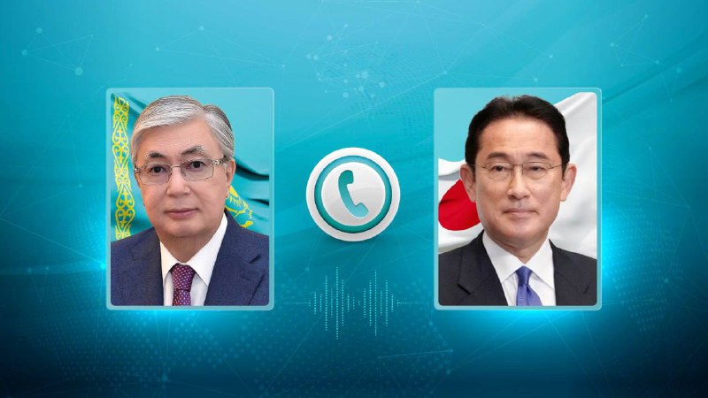 Tokayev Yaponiya baş naziri ilə telefon danışığı aparıb