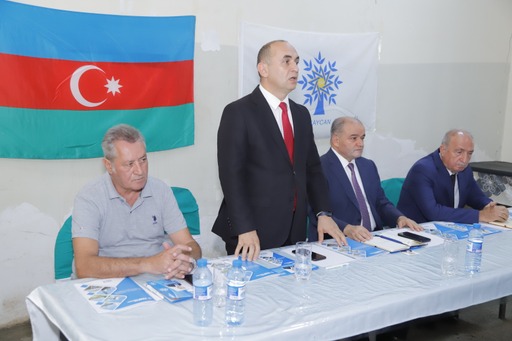Ceyhun Məmmədovun seçicilərlə növbəti görüşü - FOTO