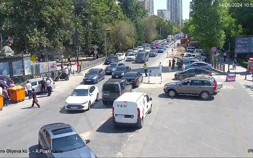 Bakının 8 küçəsində hərəkət məhdudlaşdırılıb - SİYAHI