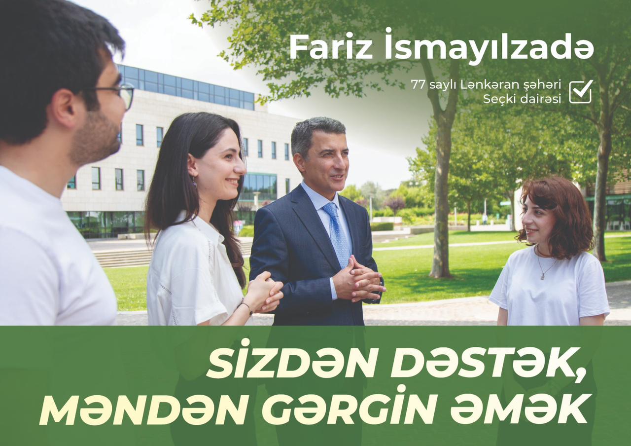 Fariz İsmayılzadə seçicilərlə görüşdə - FOTO