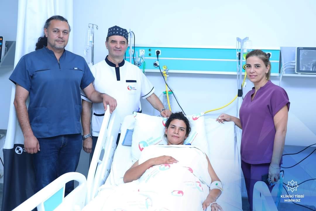 7 aylıq hamilə qadını ilan sancdı, həyatı xilas edildi