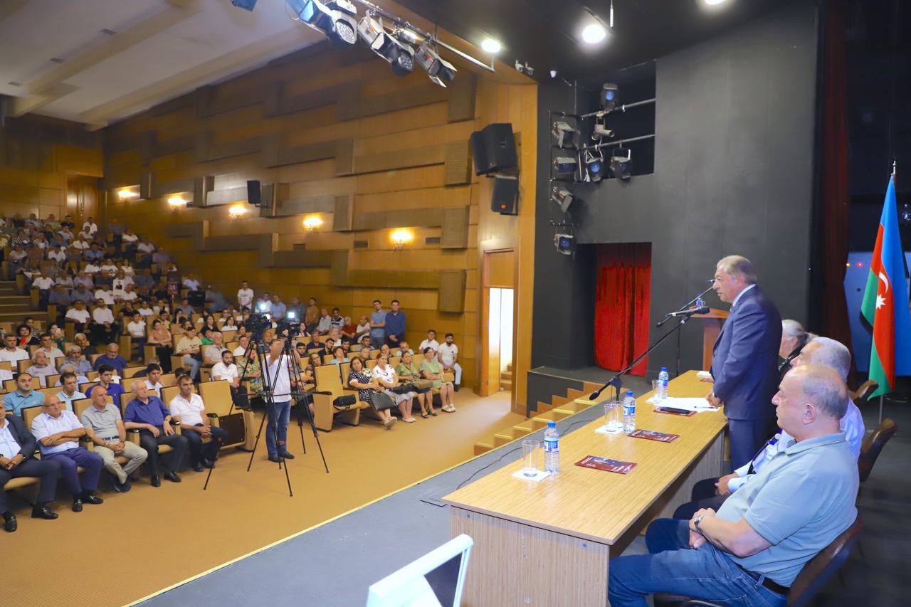 Cavanşir Feyziyev seçiciləri ilə izdihamlı görüş keçirdi – FOTOLAR
