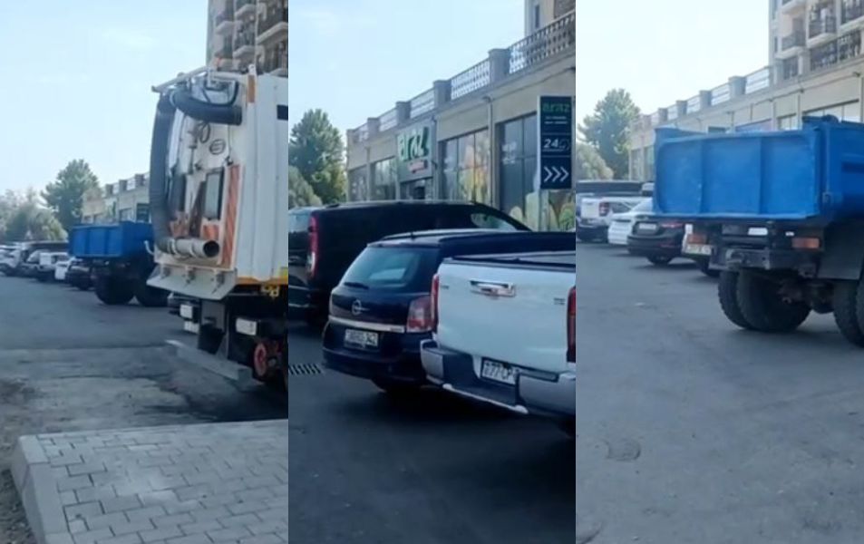 8 Noyabr prospektində səki "yeyilib"? - Rəsmi CAVAB