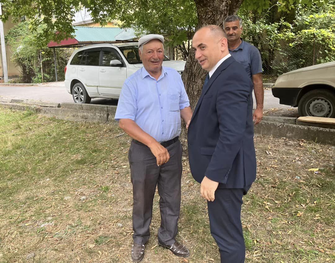 Ceyhun Məmmədovun növbəti görüşü İsmayıllıda oldu - FOTOLAR