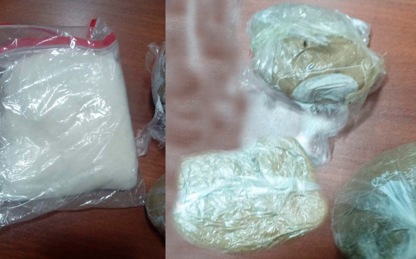 Qobuda 2 kiloqram narkotik aşkarlandı - VİDEO