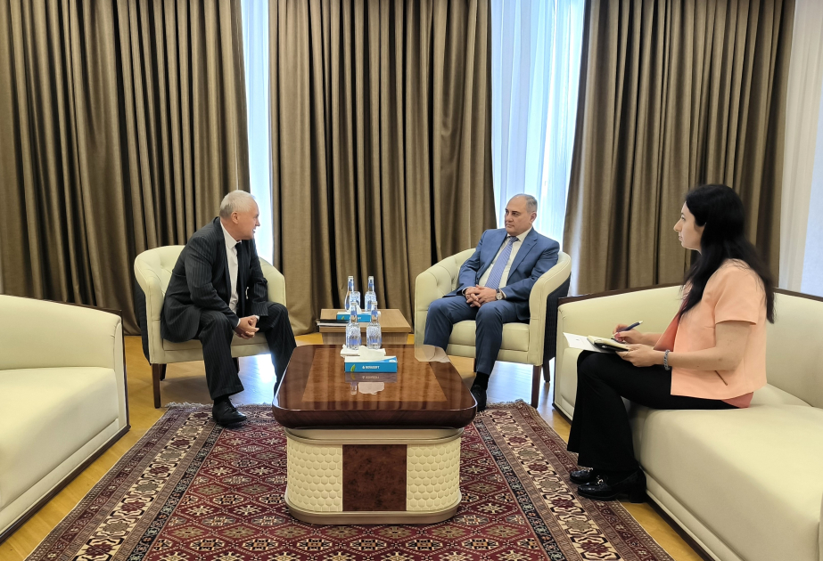 MDB müşahidə missiyası qərargahının rəhbəri ilə görüş keçirilib