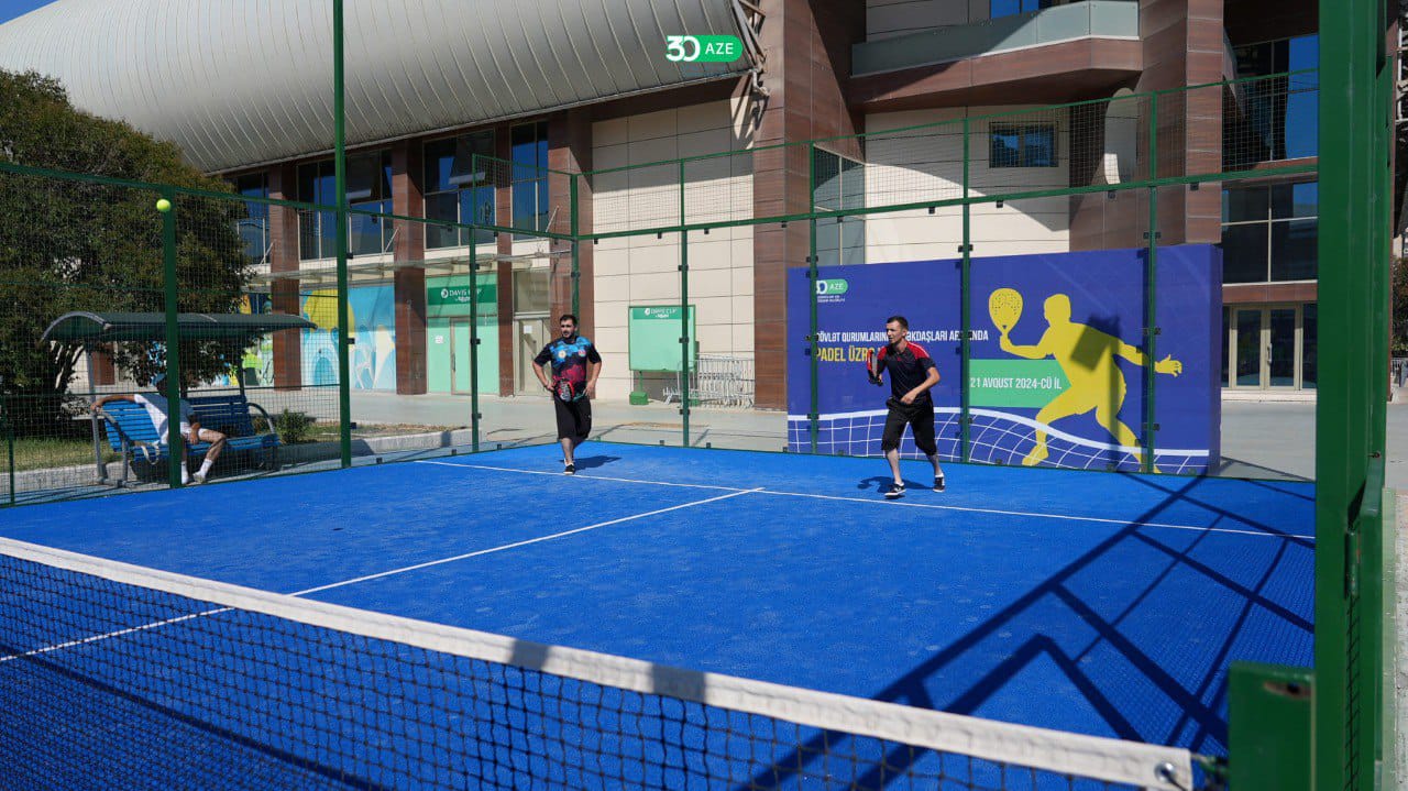 FHN-in əməkdaşları padel yarışının qalibi olublar - FOTOLAR