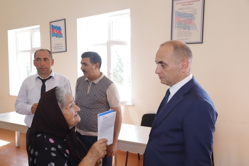 Ceyhun Məmmədovun seçicilərlə növbəti görüşü baş tutub - FOTOLAR