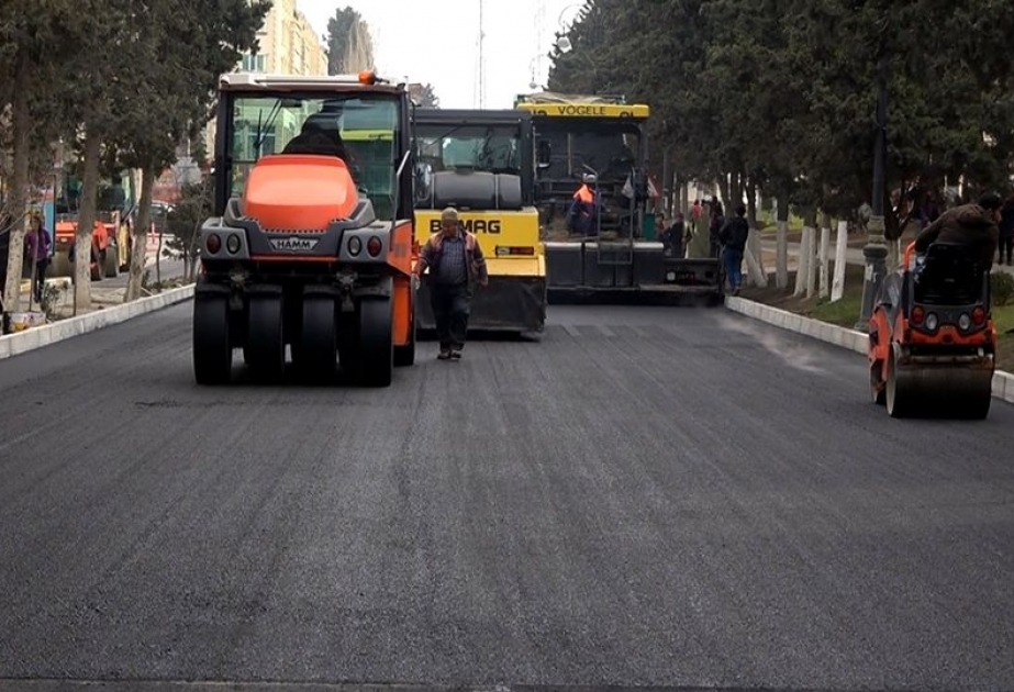 Xırdalan şəhərində yollar 1.5 milyona təmir ediləcək