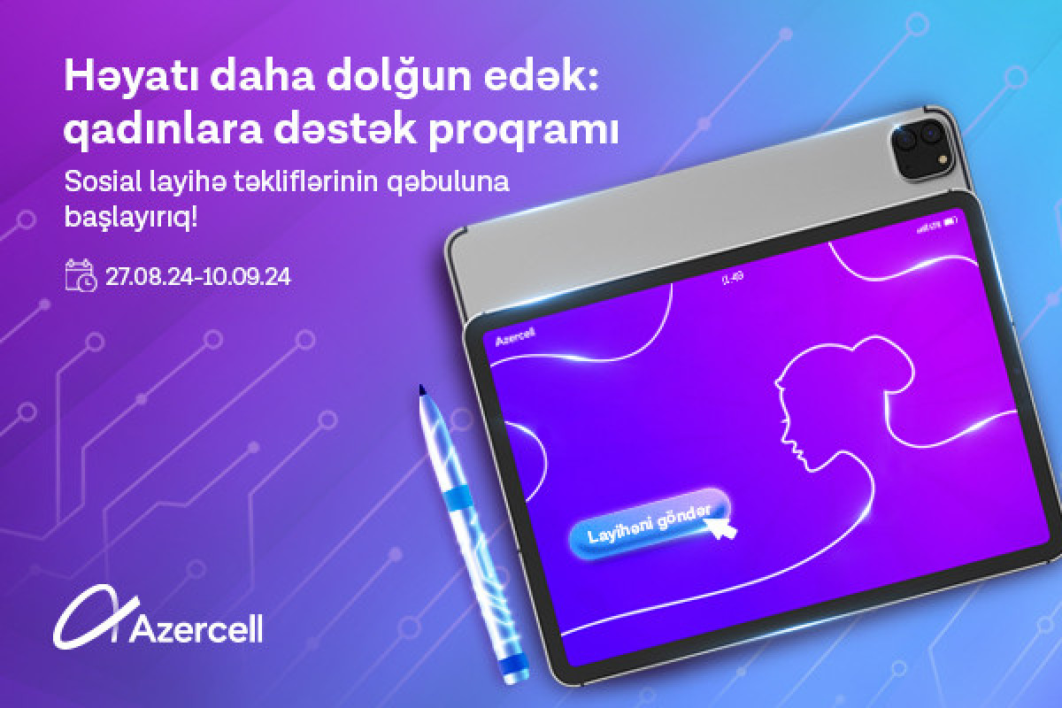 Azercell qadınlara dəstək proqramına start verir