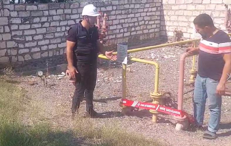 Qazdoldurma məntəqəsinin fəaliyyəti dayandırıldı - VİDEO