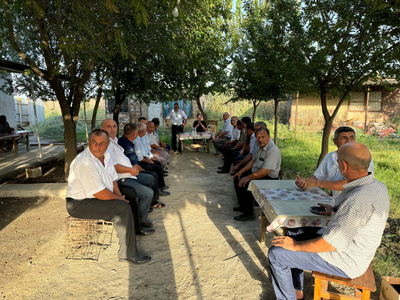 Əminə Ağazadə Muğanlı sakinləri ilə görüşüb - FOTO