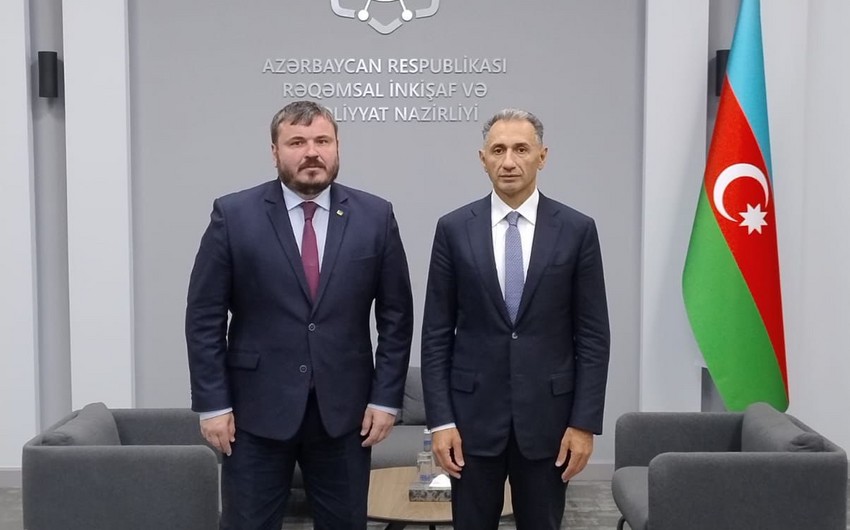 Ukrayna səfiri Rəşad Nəbiyevlə ikitərəfli əməkdaşlığı müzakirə etdi