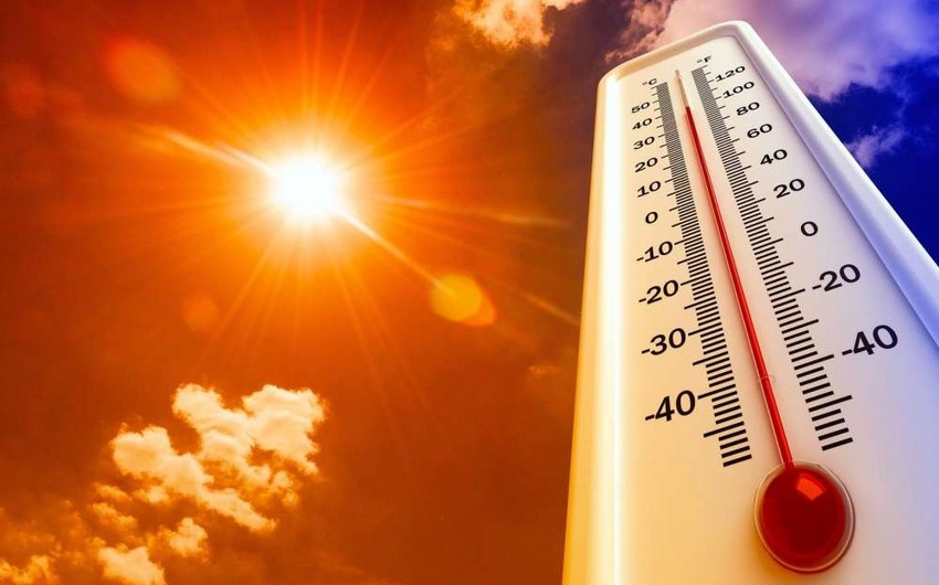 Bu gün 39 dərəcə isti olacaq
