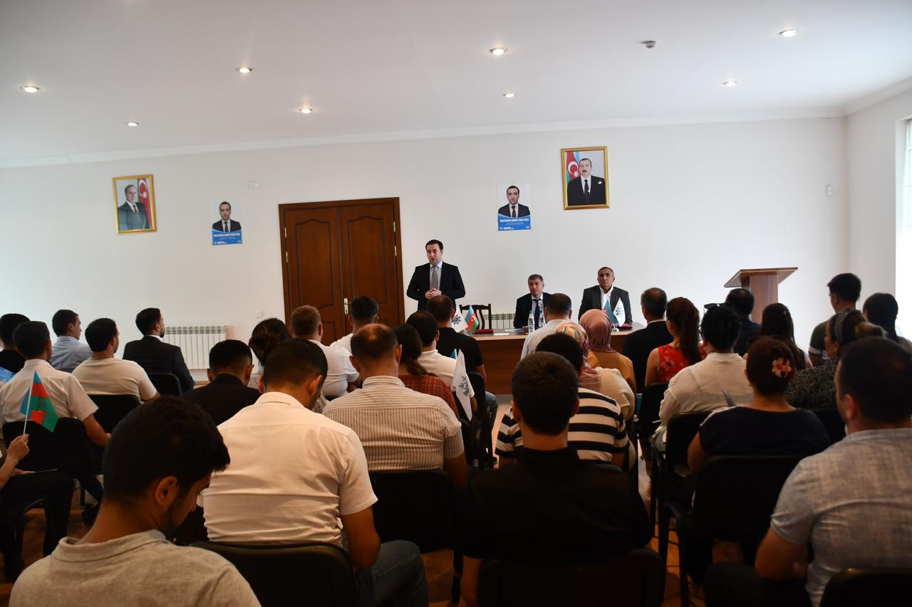 Mahir Süleymanlının seçicilərlə görüşləri davam edir