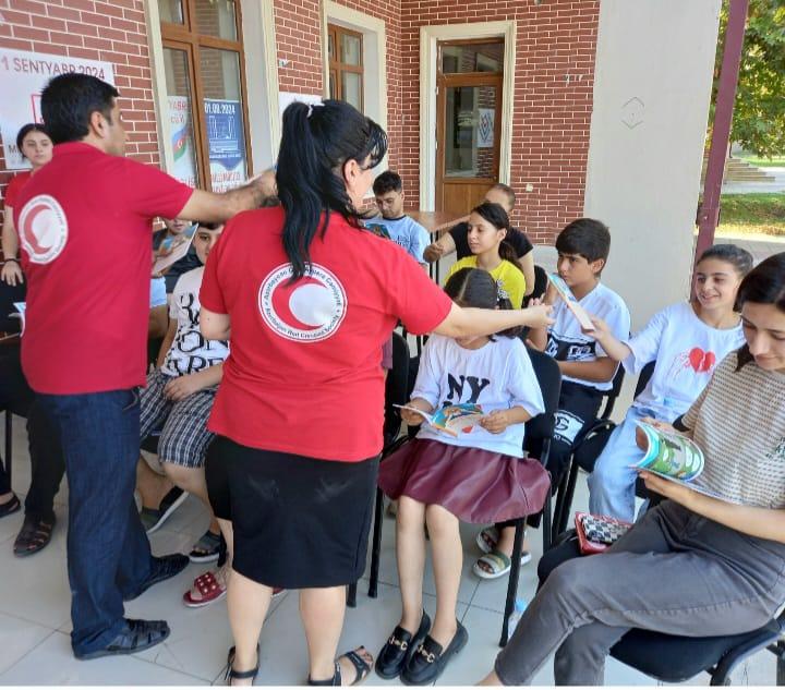 Keçmiş məcburi köçkünlər üçün mina təhlükəsinə dair təlimlər keçirilib