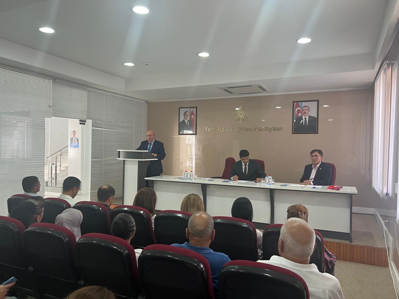 Əhliman Əmiraslanovun seçicilərlə növbəti görüşü keçirilib