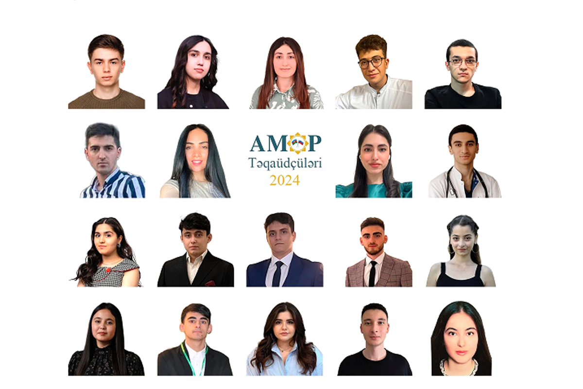 “AMOR Əlaçı Təqaüdü”nü qazanan azərbaycanlı tələbələr