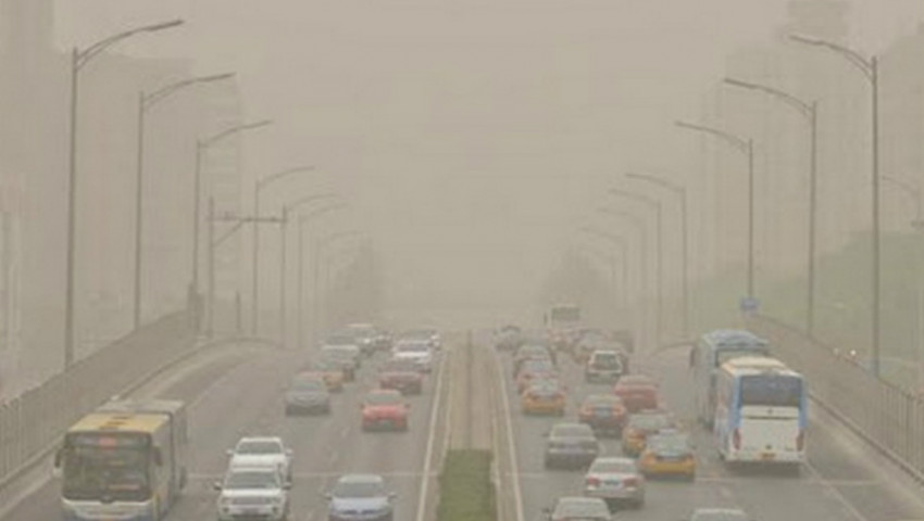 Havada toz müşahidə olunur