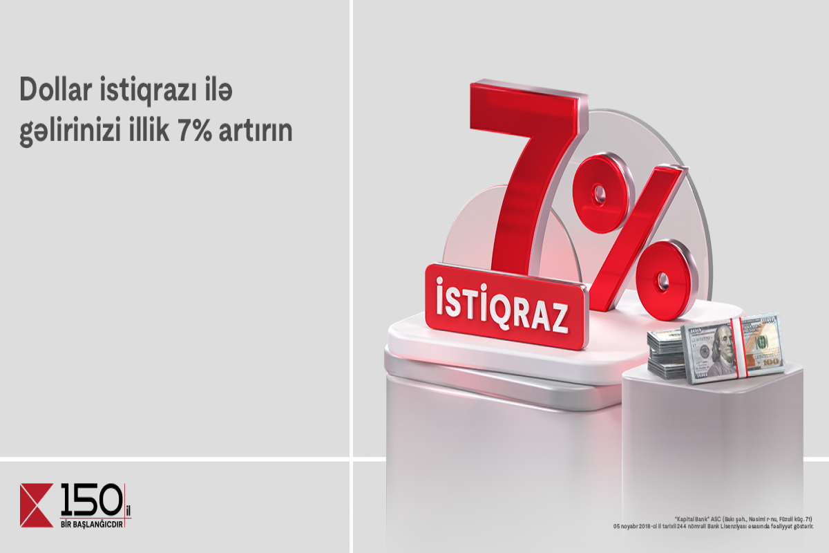 Kapital Bank istiqrazları sizə daha çox gəlir gətirsin