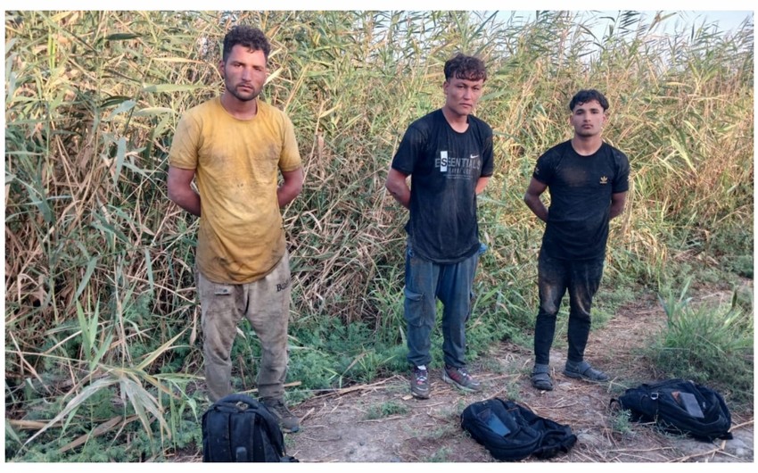 Sərhədi pozmağa cəhd edənlər saxlanıldı