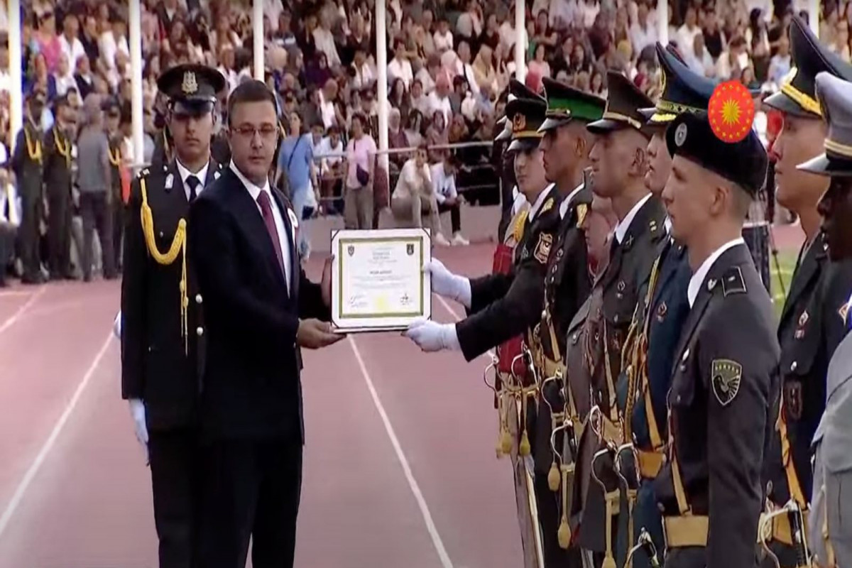 Azərbaycanlı hərbçilər Türkiyə Hərbi Məktəbindən məzun oldular