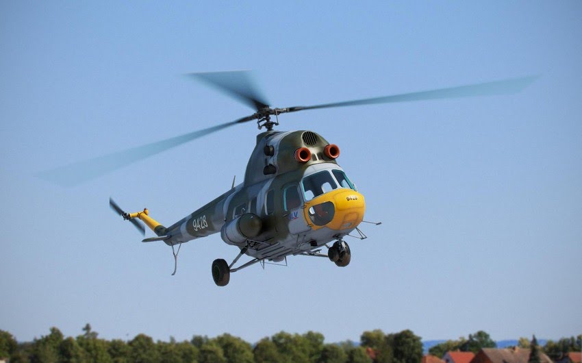 Ukraynada Mi-2 qəzası - 2 nəfər öldü