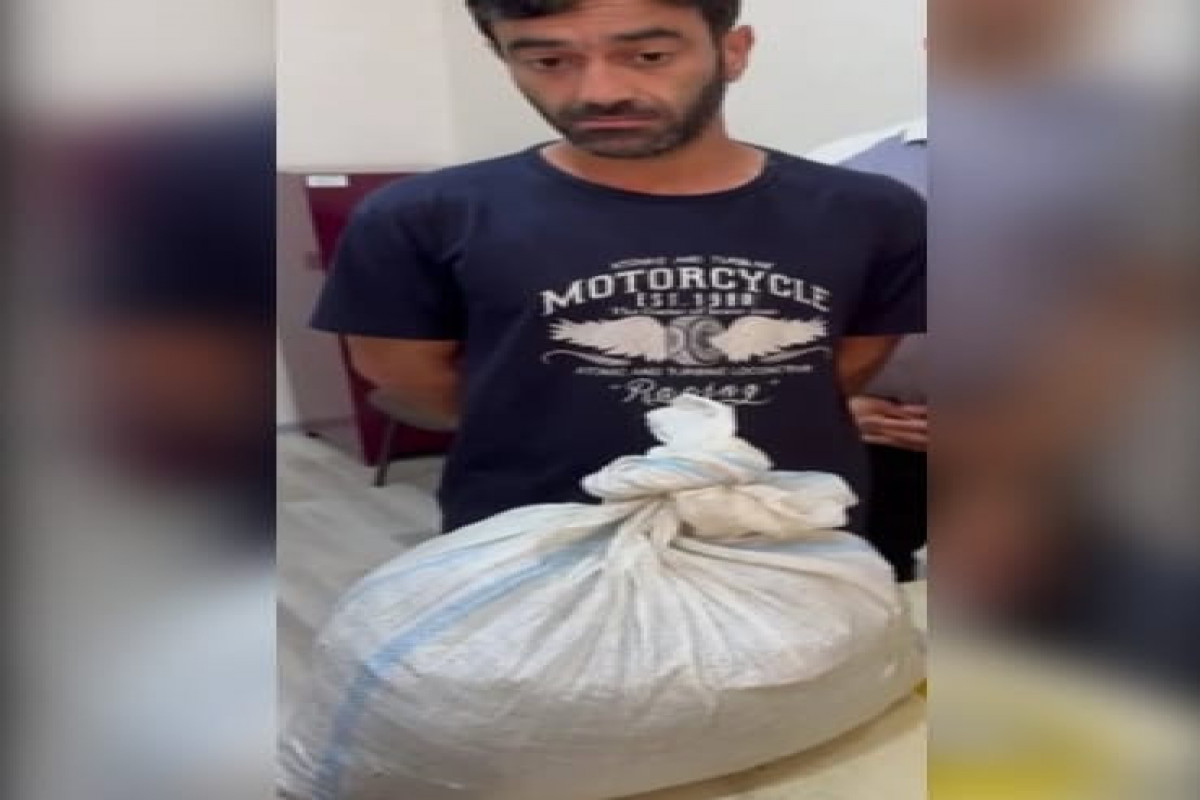 Keçmiş məhkumdan 5 kq narkotik götürülüb