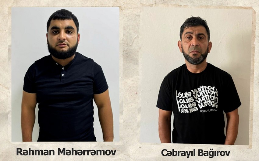 Bakıda 7 marketdən oğurluq edən maskalı şəxslər saxlanıldı