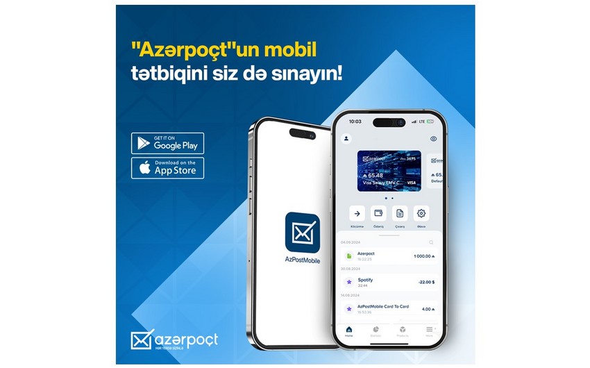 “AzPost Mobile” tətbiqi istifadəyə verildi