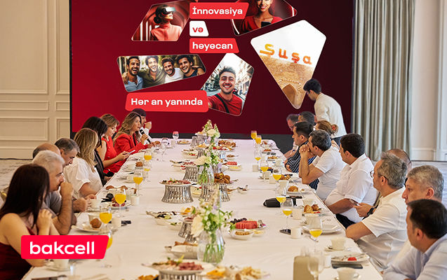 “Bakcell” və Bakı Şəhər Halqası Əməliyyat Şirkəti jurnalistlərlə görüşüb - FOTOLAR