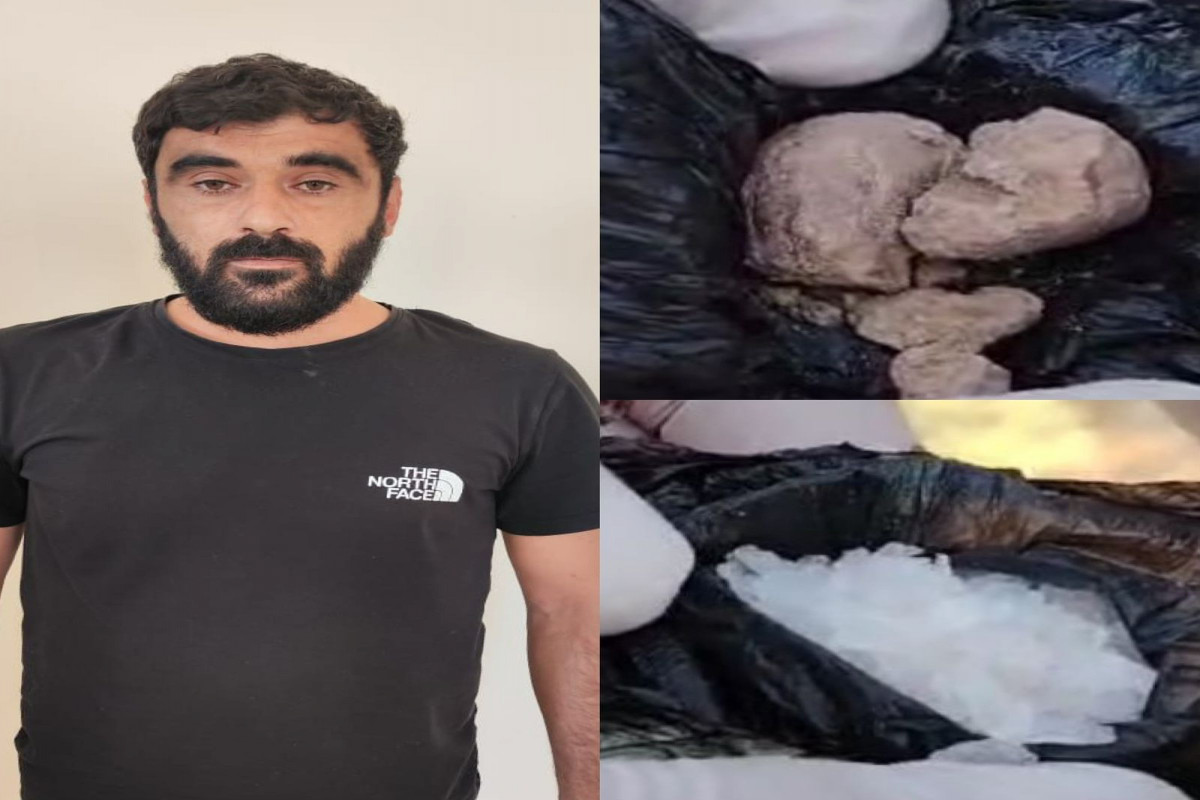 İran vətəndaşından metamfetamin alan şəxs saxlanıldı